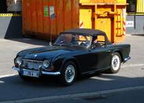 Ein Triumph TR4 am 5. Mai 2011.