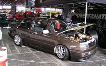 VW Vento  gedreitrigt . Foto: Mrz 2011, Carstyling Tuning Show.