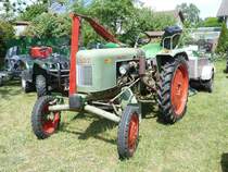 Fendt Dieselross hat den Weg zur Oldtimerausstellung nach Fulda-Edelzell gefunden, Mai 2011