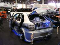 Fiat Brava gesehen auf dem Carstyling Tuning Show, Mrz 2011.