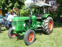 Deutz D 50, Bj. 1964, als Gast bei der Oldtimerausstellung in Fulda-Edelzell, Mai 2011