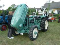 MAN steht bei der Oldtimerausstellung in Fulda-Edelzell am 15.05.2011