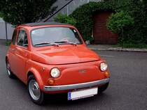 FIAT500 Typ110F, Baujahr1972 dreht mit seinen 20PS eine kleine Runde;110515