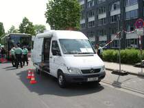 Ein Mercedes Benz Sprinter des Zoll am 28.05.11 in Frankfurt am Main 