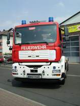 Ein MAN TGA WLF in Maintal am 05.06.11