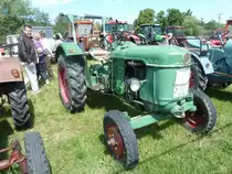 Deutz gesehen bei der Oldtimerausstellung in Kleinl�der, Mai 2011
