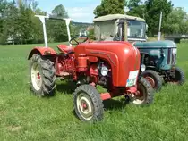 Porsche Standard gesehen bei der Oldtimerausstellung in Kleinlüder, Mai 2011