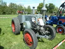 Lanz gesehen bei der Oldtimerausstellung in Kleinl�der, Mai 2011