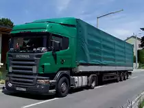 SCANIA R420 mit Regionalcode der Stadt Moskau tourt auf �sterreichs Stra�en;110607