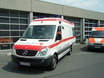 Ein Mercedes Benz Sprinter des DRK in Maintal am 05.06.11