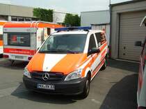 Ein neuer Mercedes Benz Vito des DRK Maintal am 05.06.11