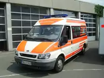 Ein Ford Transit des DRK Maintal f�r Krankentranporte am 05.06.11