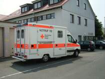 Ein Mercedes Benz Sprinter als RTW des DRK Maintal am 05.06.11