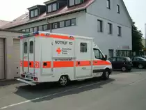 Ein Mercedes Benz Sprinter als RTW des DRK Maintal am 05.06.11