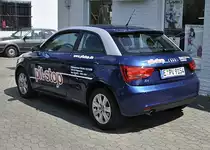 Audi A1, am 06.06.2011 in Hannover Hildesheimer Stra�e, am 06.06.2011.