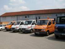 Mercedes Benz Sprinter Parade des Betriebshofes Maintal am 05.06.11