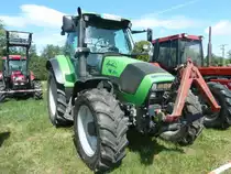 Deutz Agrotron K 90 gesehen bei der Oldtimerausstellung in Kleinl�der, Mai 2011