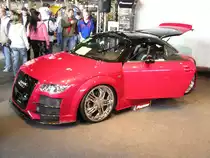 Audi TT Coup� gepimpt. Foto: Carstyling Tuning Show , M�rz, 2011