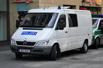 MB 313 CDI der Polizei Bonn bei einer Demo gegen AKW`s - 28.05.2011