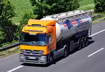 MB Actros 1844  Steink�hler  auf der A61 bei Weilerswist - 25.05.2011