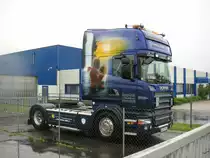 Scania R500 der Firma Heigl mit einer sch�nen Airbrushlackierung.15.5.2011