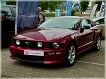 Ford Mustang aufgenommen in Ettelbr�ck am 14.05.2011.