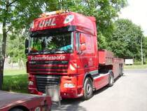 Ein DAF der Spedition OHL in Nidda am 12.06.11