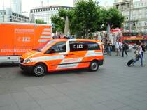 Ein NEF der Berufsfeuerwehr Frankfurt am Main am 11.06.11