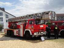Ein alte Magirus Deutz Drehleiter am 18.06.11 in Oberursel 