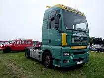 Zugmaschine TGA18.440 besucht einen Feuerwehrwettbewerb in Ober�sterreich;110618