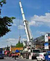 TEREX/DEMAG Schwerlast-Autokran in Euskirchen - 01.06.2011