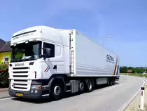 SCANIA R420 von GETRU-Trans wird wohl mit seinen 6Achsen kein Mautfl�chtiger auf �sterreichs Bundesstrassen sein;110616