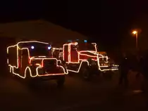 Abfahrt zur Weihnachtsparade am 05.12.2009 nach Zepernick Garant 30K und Tlf15/G5 