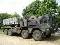 Ein MAN LKW der Bundeswehr am 18.06.11 in Oberursel 