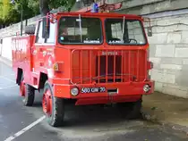 Berliet Feuerwehrwagen mit Allradantrieb. An der T�rbeschriftung konnte man erkennen, das der Wagen im Department Haute Saone im Einsatz war. Abgelichtet am 18.06.2011 am Seine-Ufer in Paris.
Wer n�here Informationen hat, m�ge mich bitte kontaktieren.