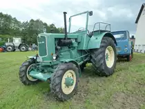 MAN 4 S 2, 50 PS, Bj. 1960, hat den Weg nach Uttrichshausen zur Oldtimerausstellung geschafft, Juni 2011