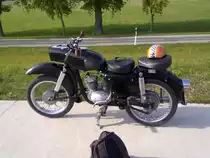 MZ ES 150 , mit einzelsitze und 125 ccm motor. 05.05.2011