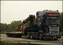SCANIA TOPLINE R500 von ARNE MEYER brummt durch das Sauerland. (19.05.2011)