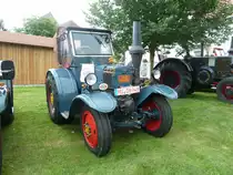 Lanz, Bj. 1942, ist Gast in der Oldtimerausstellung von Uttrichshausen, Juni 2011