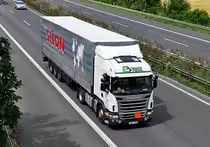 Scania G 420  BROZ  auf der A61 bei Rheinbach - 08.06.2011