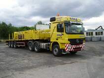 Ein Mercedes Benz Actors der Eisele AG in Maintal am 24.06.11