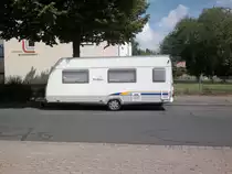 Ein Wohnwagen, am 09.06.2011 in Lehrte.