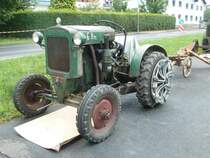 Auch die 11er Deutz waren bei der Ausstellung der  Alten Zylinder  in Hilders vertreten, Juni 2011
