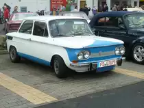 NSU Prinz 1000 ist Gast bei der Ausstellung der  Alten Zylinder  in Hilders, Juni 2011


