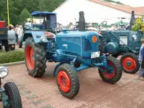 Lanz ist Gast bei der Ausstellung der  Alten Zylinder  in Hilders, Juni 2011


