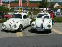 2 x K�fer bei der Oldtimerausstellung der  Alten Zylinder  in Hilders, Juni 2011