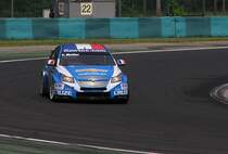 Chevy Cruze von Y. Müller auf dem Hungaroring, WTCC Race am 05.07.2011