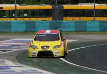 M. Nyikjaer -Seat Leon, fotografiert auf dem Hungaroring, WTCC Race am 05.07.2011