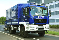 MAN TGA 18.280 des THW Euskirchen - 18.06.2011