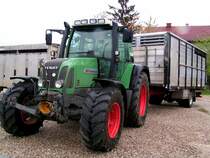 FENDT Farmer410 mit Einachsanh�nger; 080429